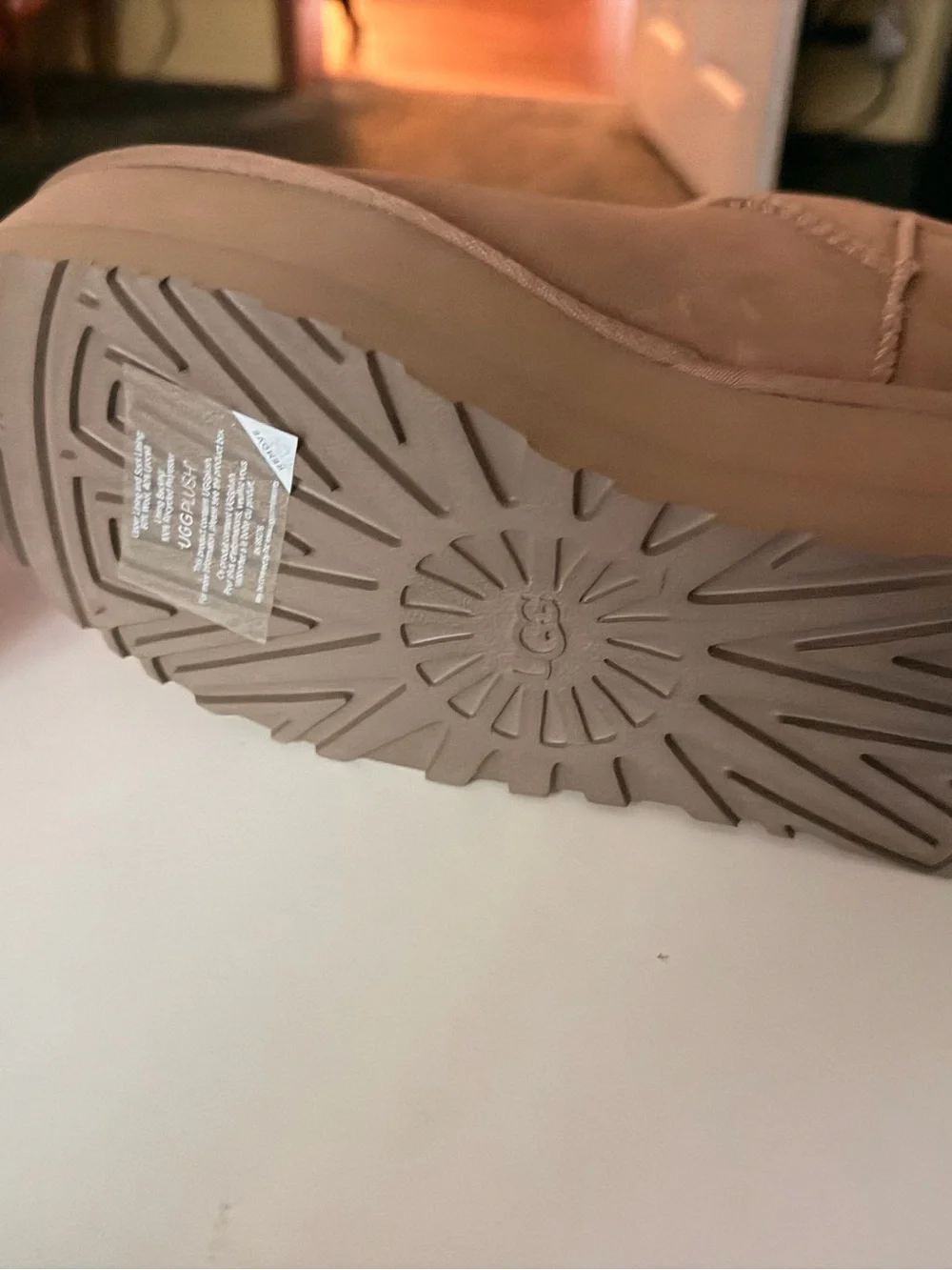 UGG Classic Ultra Mini Platform in Chestnut Brown - Picture 6 of 6